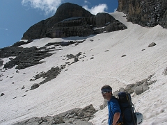 01 Anstieg zum Sentiero Alfredo Benini